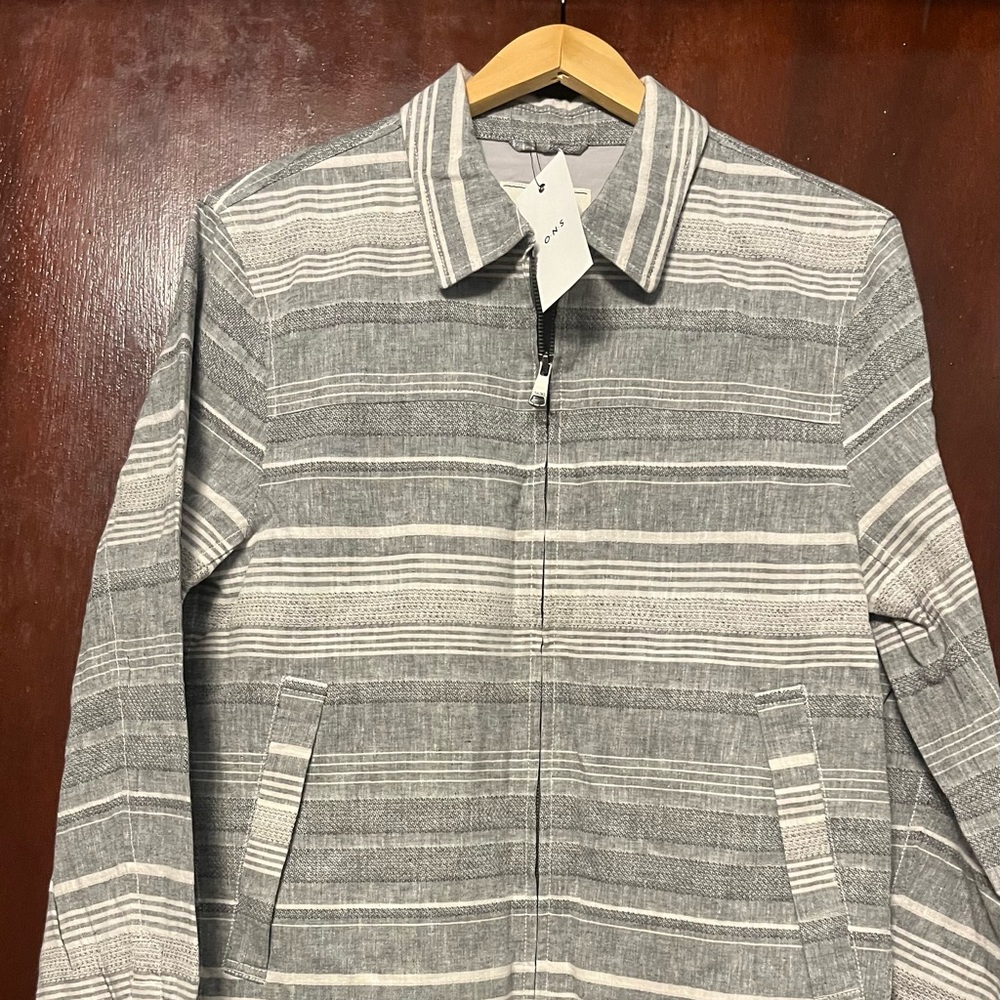 Men’s ONS Grey/Off White Jacket